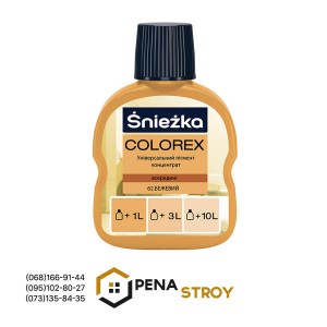 Краситель универсальный Sniezka Colorex 90 Черный 100мл