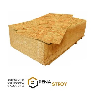 ОСБ плита размер 12x1250x2500